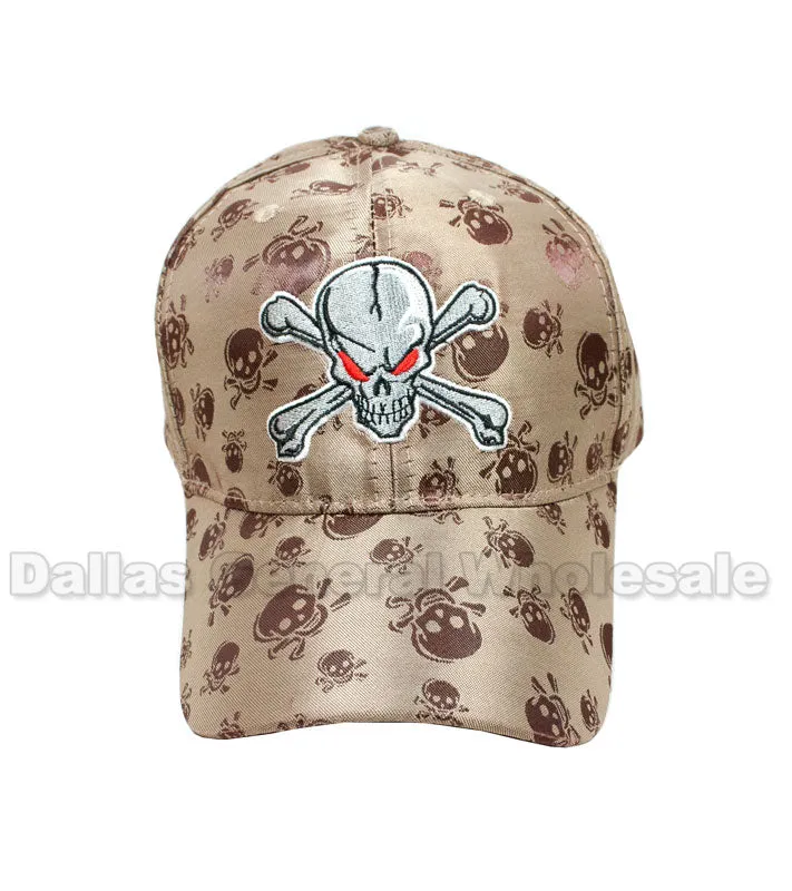 Skull Casual Baseball Caps Wholesale