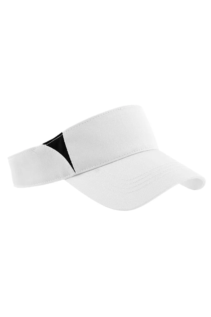 Sport-Tek STC13: Dry Zone Colorblock Visor