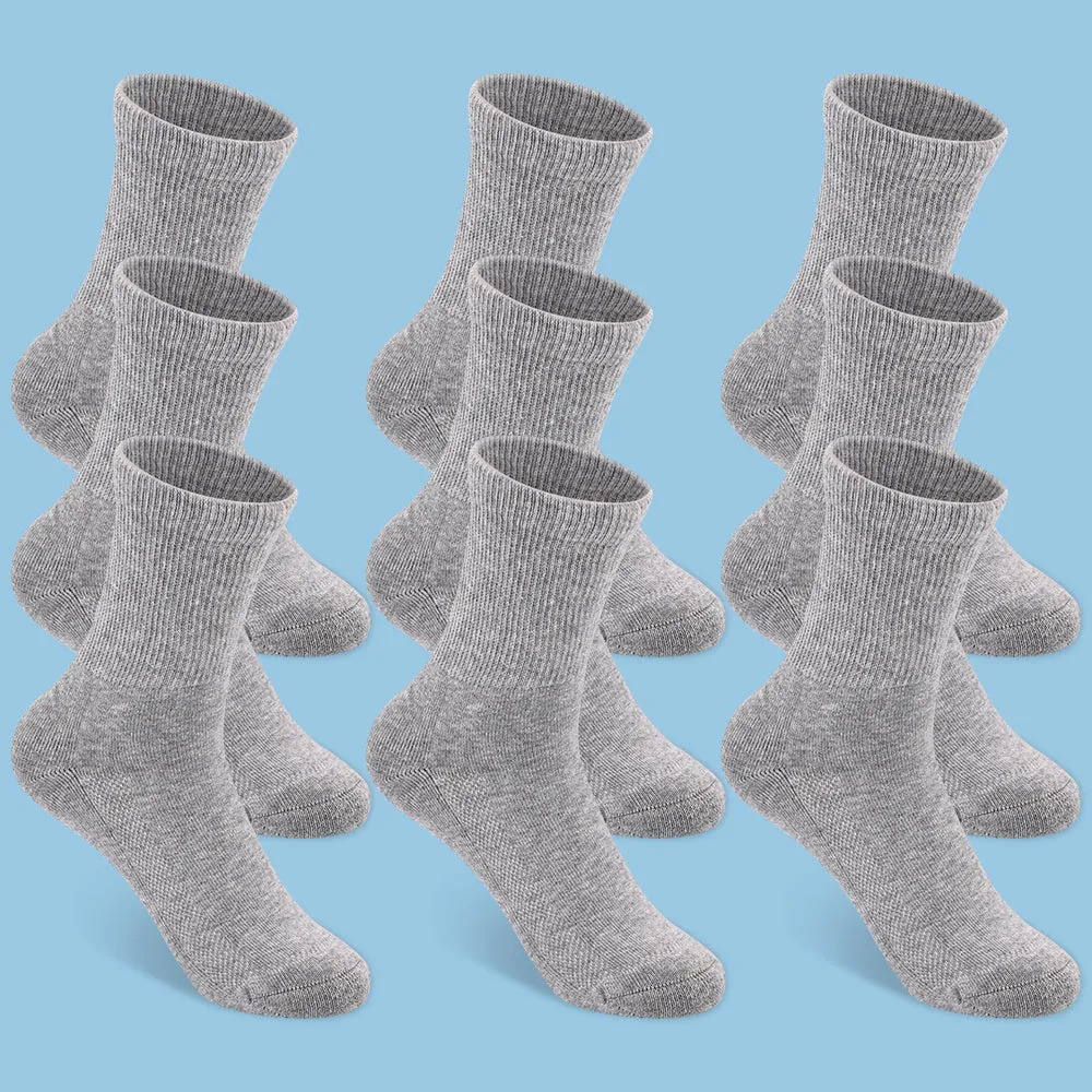 Ultra Soft Diabetic Ankle Socks (9 Pairs)