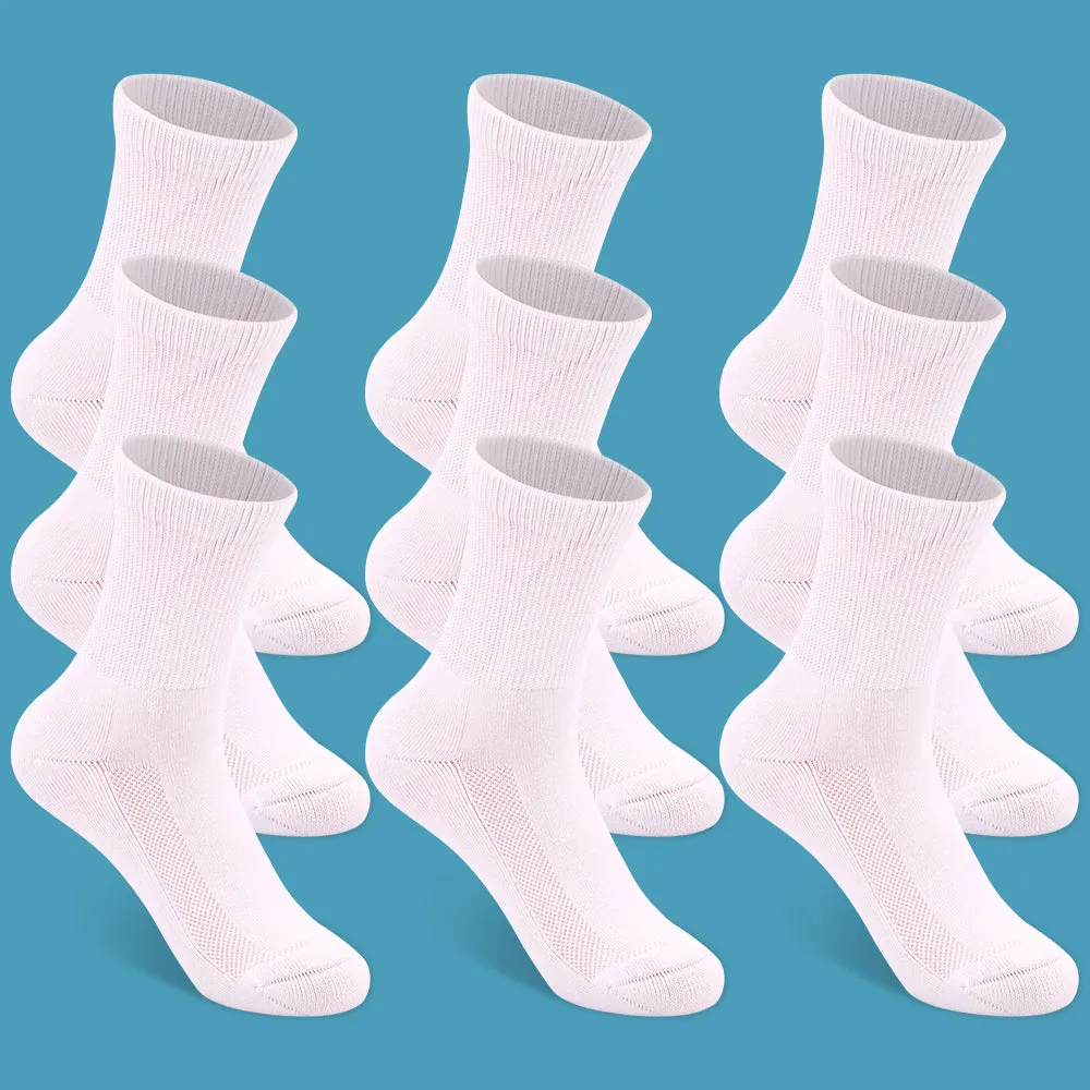 Ultra Soft Diabetic Ankle Socks (9 Pairs)