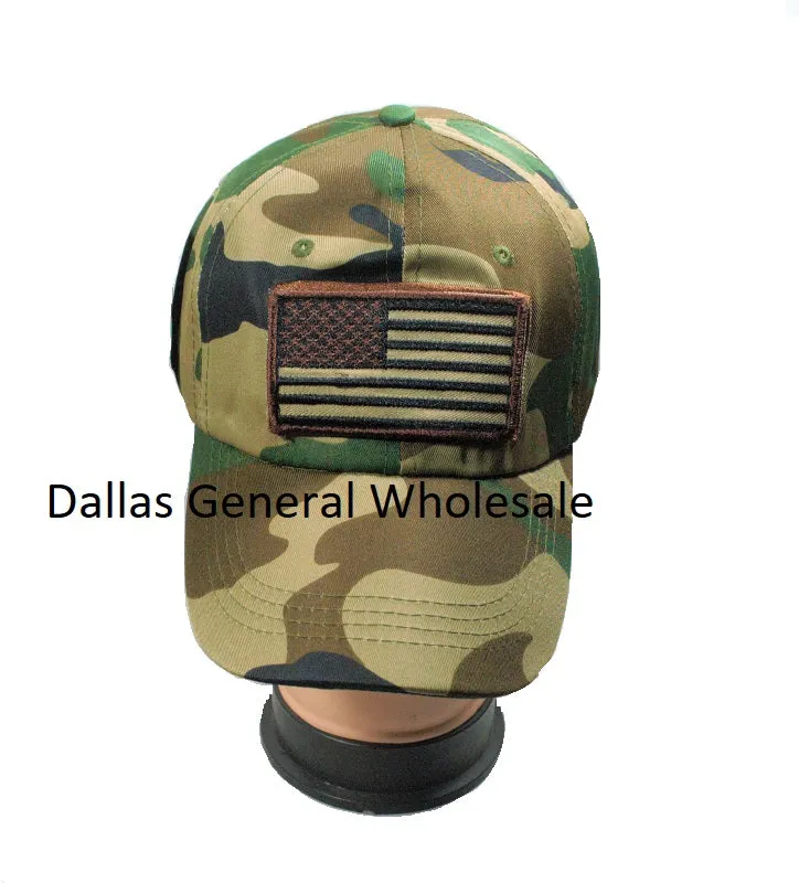 USA Veteran Casual Camouflage Caps Wholesale