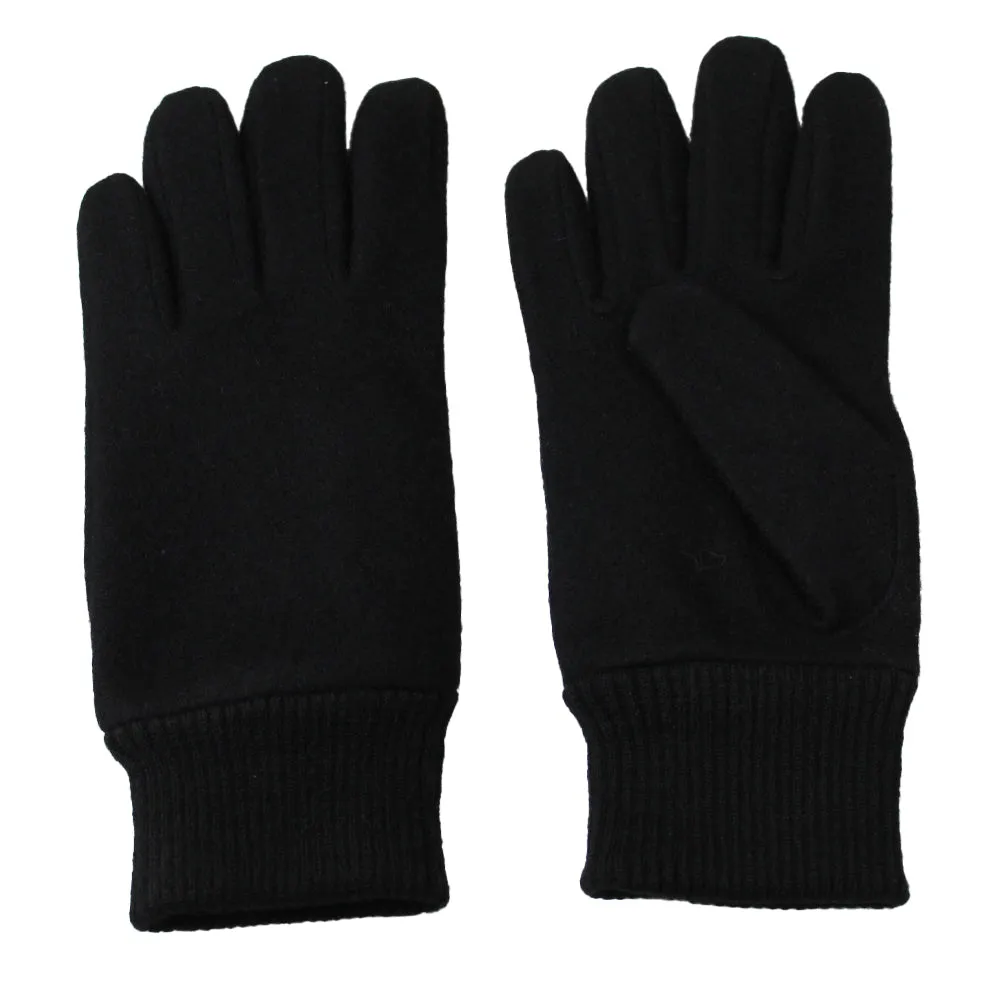 Wool Gloves, Black